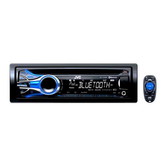 JVC KD-S79BT Manual De Instrucciones