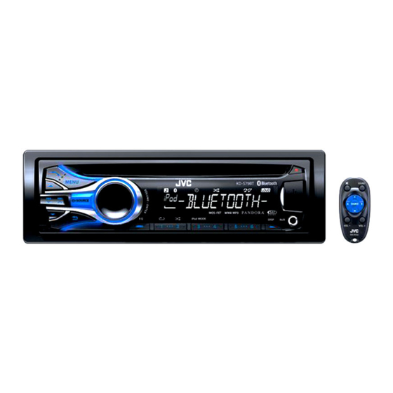 JVC KD-S79BT Manual De Instalación/Conexion