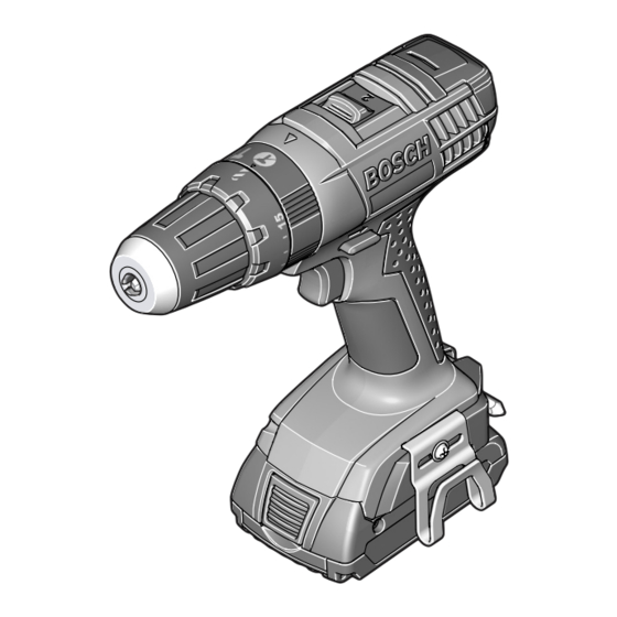 Bosch GSR 14,4-2-LI Professional Manual Original