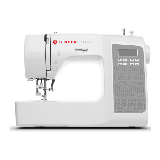 Singer SC220 Manual De Instrucciones