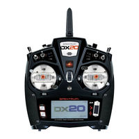 Spektrum DX20 Manual De Instrucciones