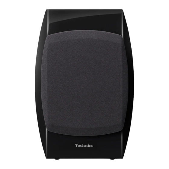 Technics SB-C700 Instrucciones De Funcionamiento