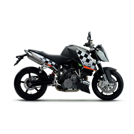 KTM 990 Super Duke EU 2011 Manual De Instrucciones