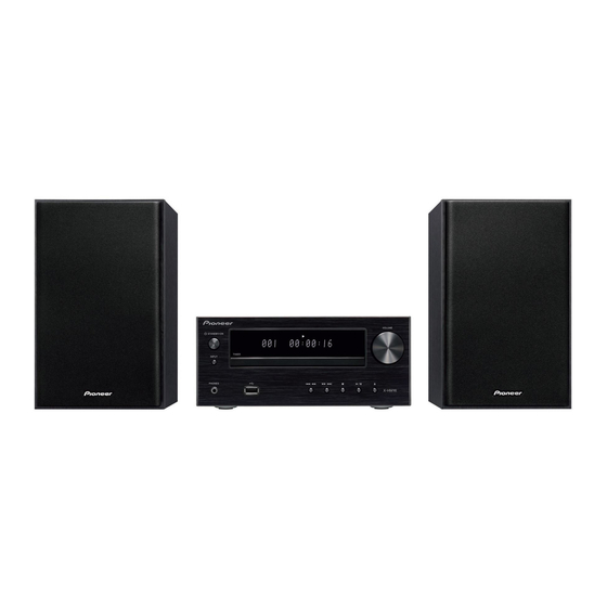 Pioneer X-HM16 Manual De Instrucciones