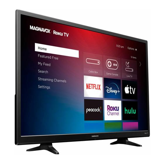 Magnavox Roku TV Manuales