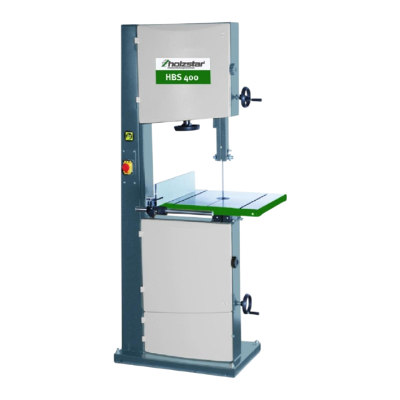 holzstar HBS 400 Instrucciones De Uso