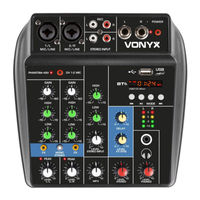 Vonyx VMM 100 Manual De Instrucciones