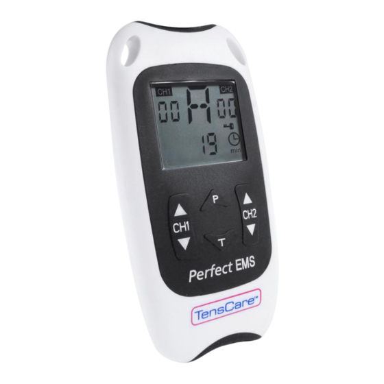 TensCare Perfect EMS Manual De Instrucciones
