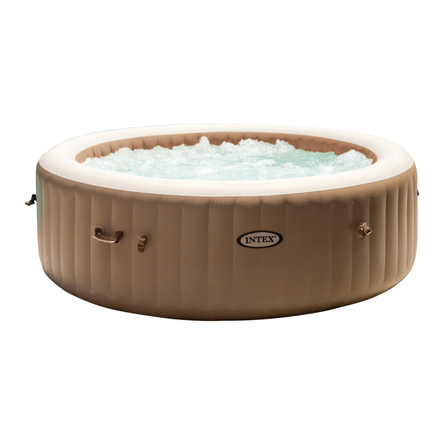 Intex PureSpa SB-H20 Manual Del Usuario
