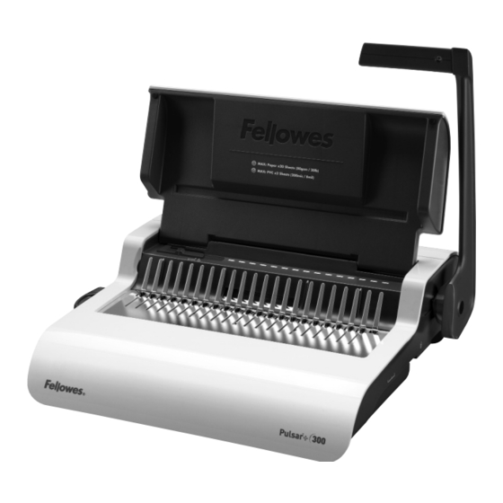 Fellowes Pulsar+ 300 Manual De Instrucciones