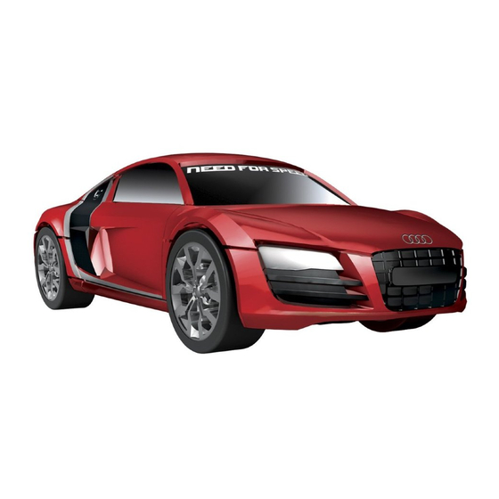 Mega Bloks need for speed Audi R8 Guia De Inicio Rapido