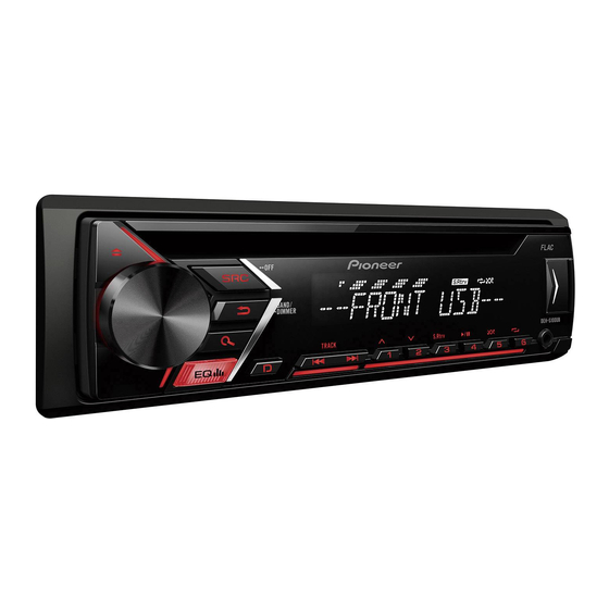 Pioneer DEH-S100UB Manual De Instrucciones