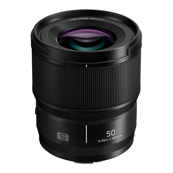 Panasonic S-S50 Instrucciones De Funcionamiento