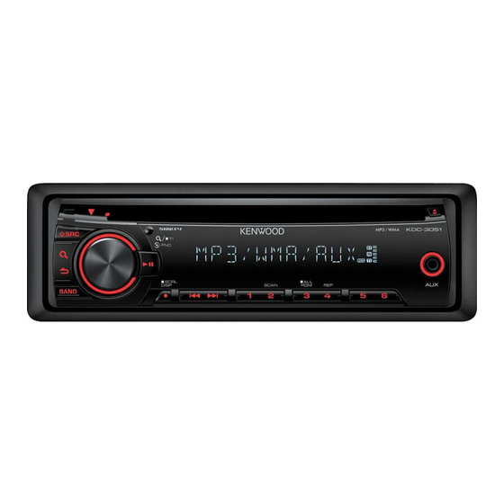 Kenwood KDC-3051R Manual De Instrucciones