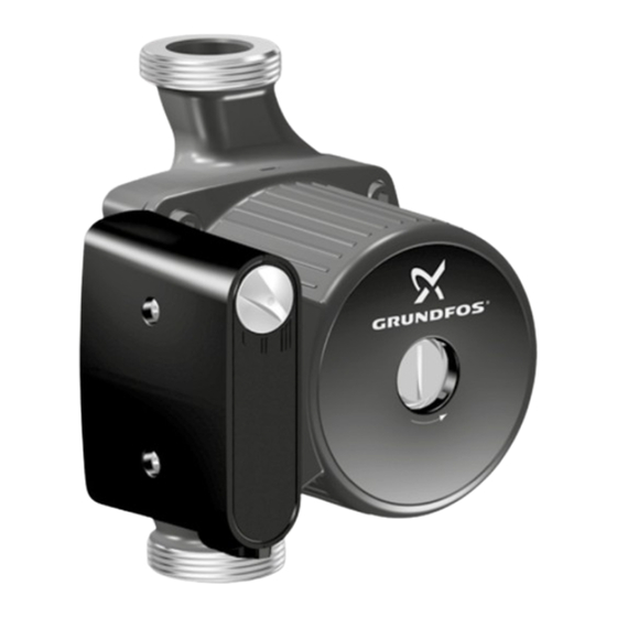 Grundfos UP Manual Del Usuario