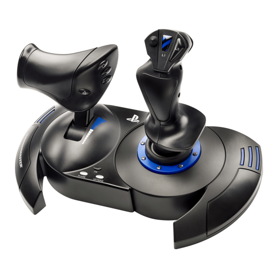 Thrustmaster T.Flight Hotas 4 Manual Del Usuario