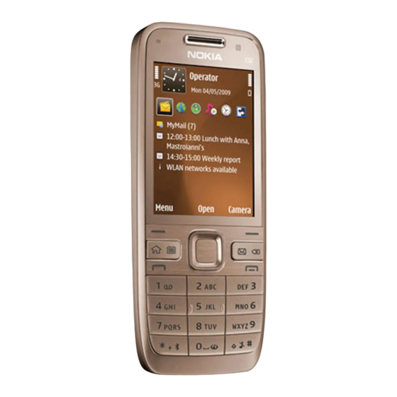 Nokia E52 Guía De Usuario