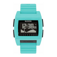 Nixon THE BASE TIDE PRO Manual Del Usuario