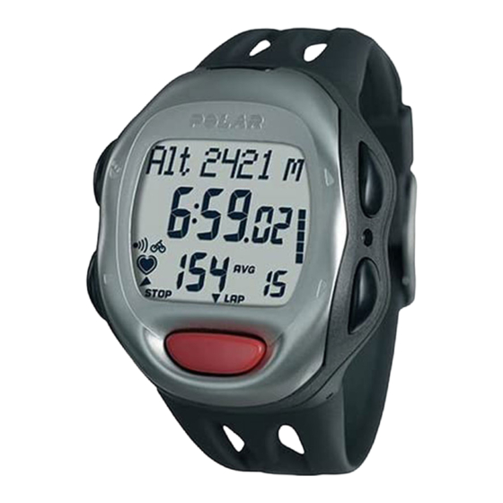 Polar S720i Manual Del Usuario