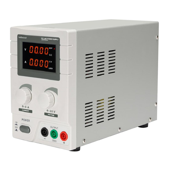 Velleman LABPS3005N Manual Del Usuario