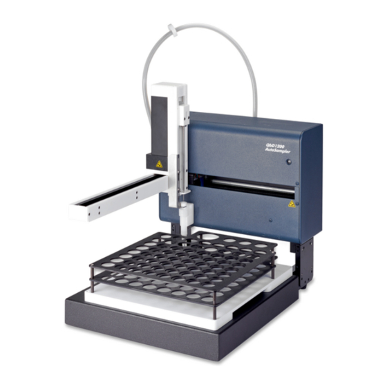 Hach QbD1200 AutoSampler Manual Del Usuario