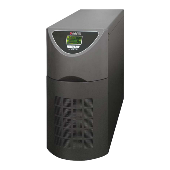 Riello UPS SENTINEL POWER SPW 5000 Manual De Instalacion Y Uso