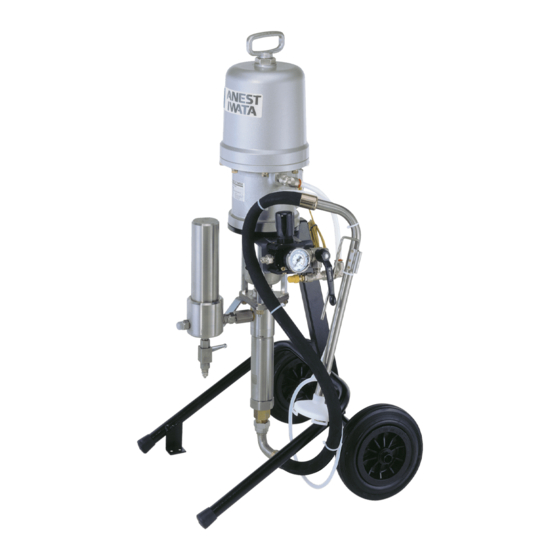 Anest Iwata ALS 423 TX Manual De Instrucciones De Uso Y Mantenimimento