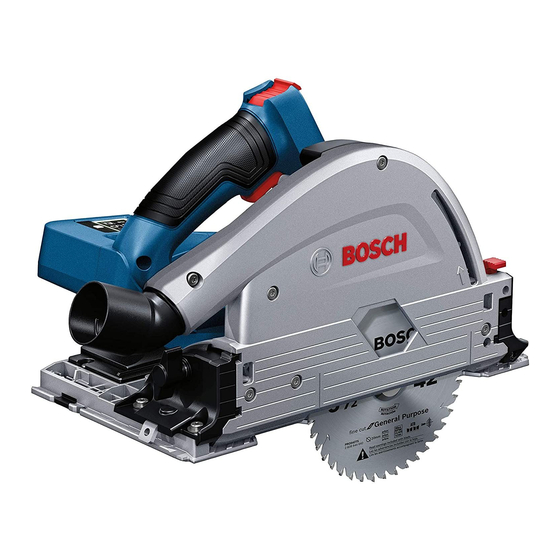 Bosch GKT18V-20GC Manuales