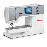 Bernina 740 Instrucciones De Uso