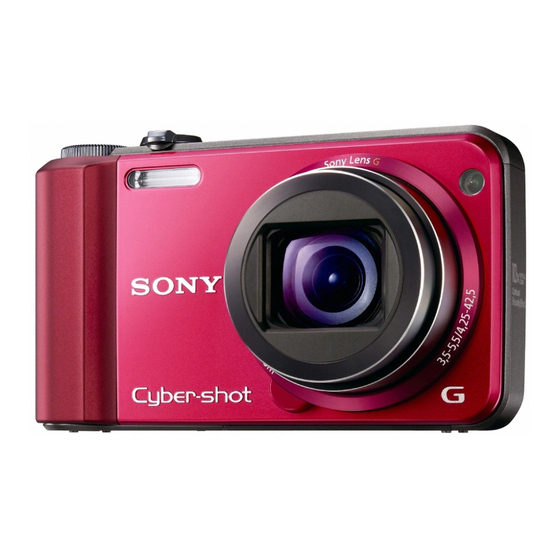 Sony Cyber-shot DSC-H70 Manual De Instrucciones