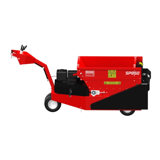 Redexim RINK SP950 Instrucciones De Uso