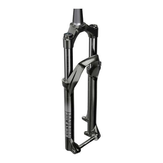 SRAM RockShox Pike Manual Del Usuario