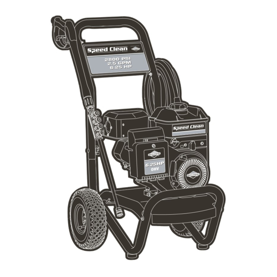 Briggs & Stratton Speed Clean 2800PSI Manuales