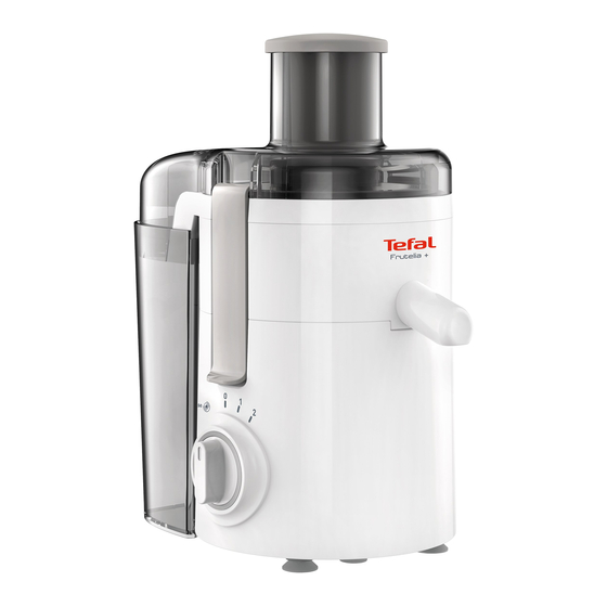 TEFAL Frutelia Plus ZE610D38 Manual De Instrucciones