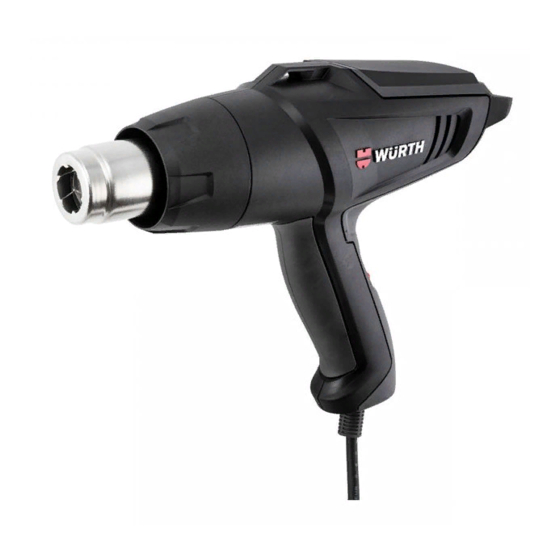 Würth HLG 1600 BASIC Traducción Del Manual De Instrucciones De Servicio Original