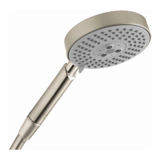 Hansgrohe Raindance S 100 AIR 3-Jet 28514 1 Serie Manuales