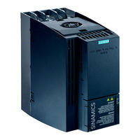 Siemens SINAMICS G120C Instrucciones De Servicio