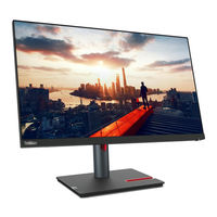 Lenovo ThinkVision P24h-30 Guia Del Usuario
