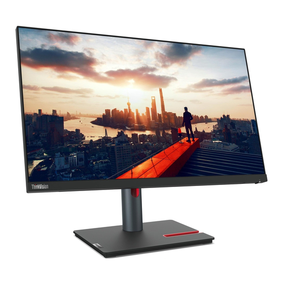 Lenovo ThinkVision P24h-30 Guia Del Usuario