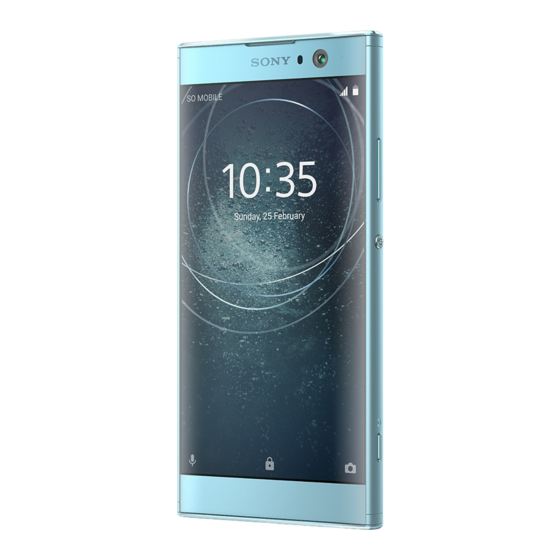 Sony Xperia XA2 Plus Manual De Instrucciones