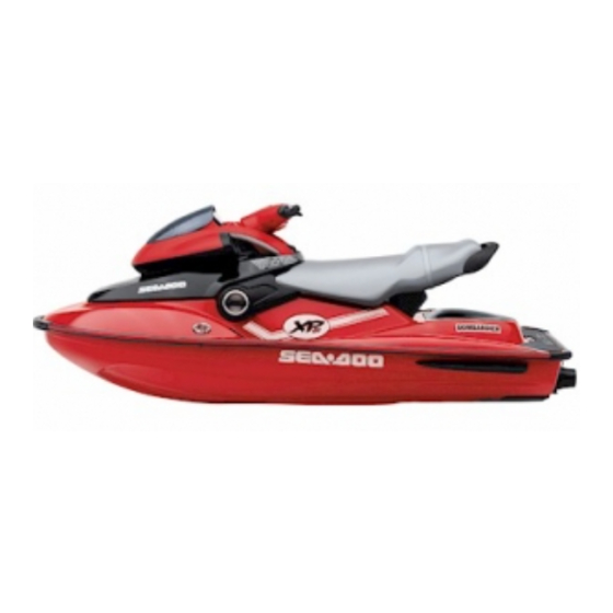 Sea-doo XP DI 2003 Guia Del Usuario
