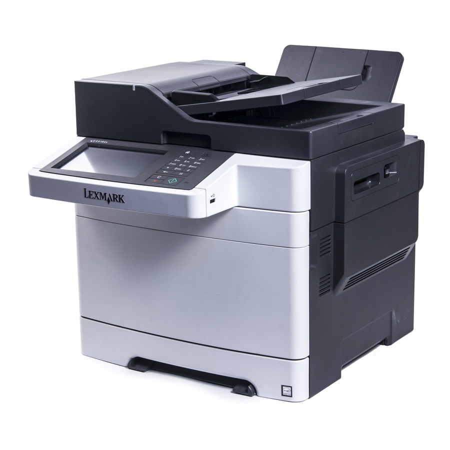 Lexmark CX510 Guia Del Usuario