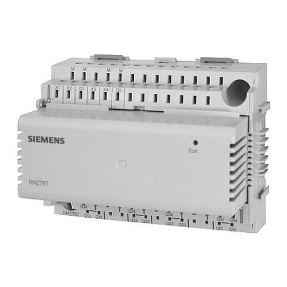 Siemens SIMELEC RMZ78 Serie Manual Del Usuario