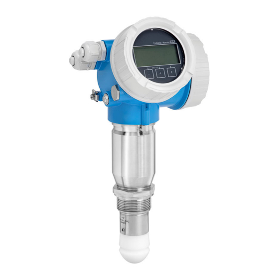 Endress+Hauser Micropilot FMR67 Información Técnica
