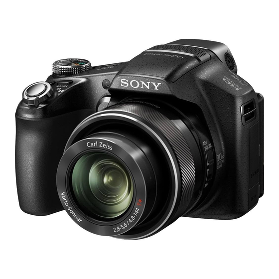 Sony Cyder-shot DSC-HX100 Manual De Instrucciones