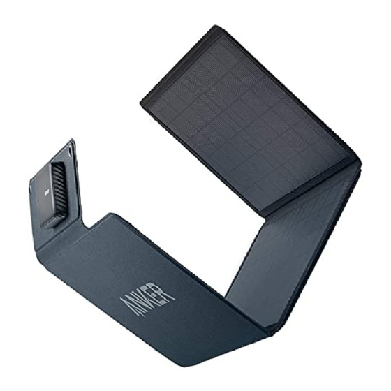 Anker PowerSolar 3-Port 24W Manuales