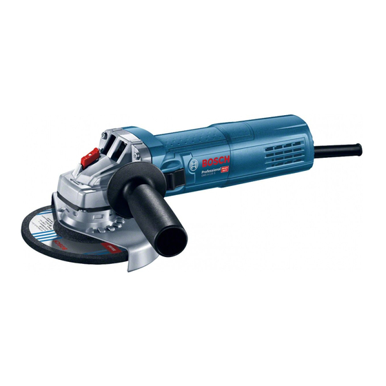 Bosch GWS 9-125 Manuales