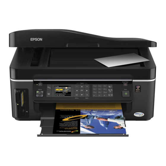 Epson STYLUS OFFICE BX600FW Manual De Funcionamiento Básico