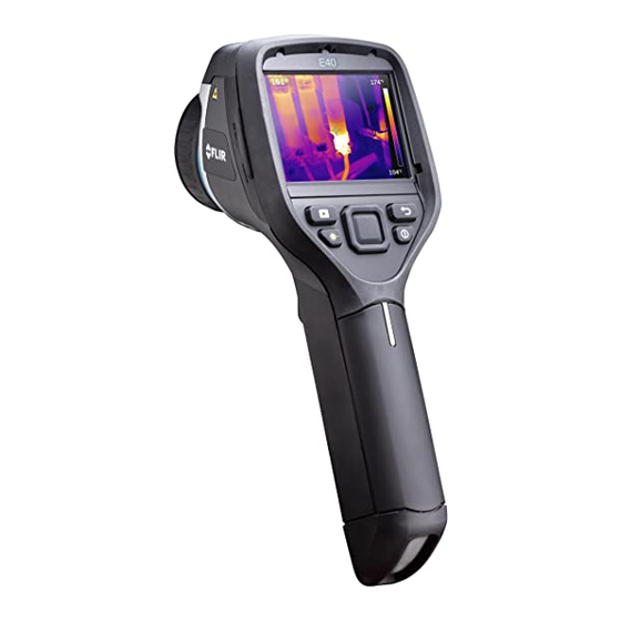 flir E Serie Manual De Instrucciones