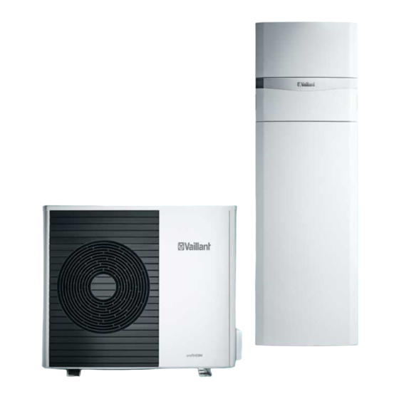 Vaillant aroTHERM split Manuales